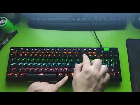 K600 gaming mechanical rainbow keyboard. ფასი 110 ლარი. მაღაზია ტექნოსითი. ტელ. 568-888-878